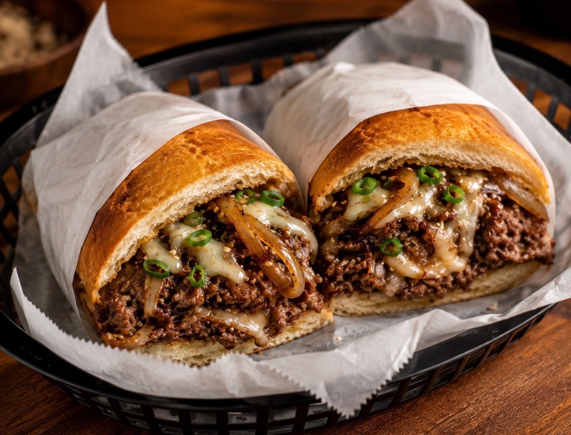 The Bulgogi Rib-Eye Cheesesteak